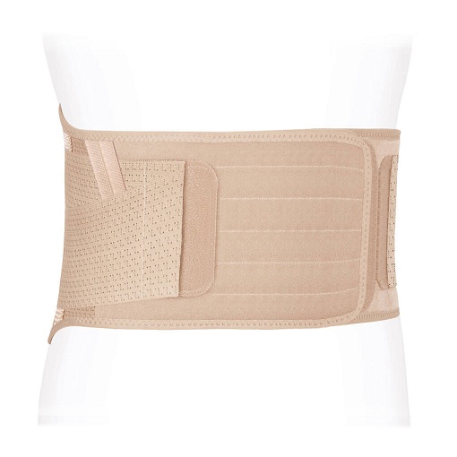 Корсет поясничный Ecoten ПРР-25, жесткая фиксация, металлические пластины, высота 25см фото 2