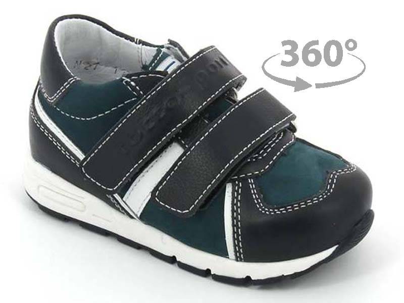 Кроссовки детские синий/джинс/белый 2421-КП-2,13,99 фото 1