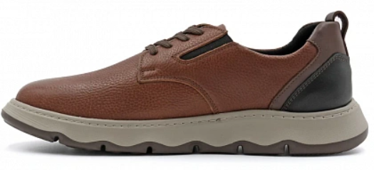 Кроссовки мужские (обувь ортопедическая сложная без утепленной подкладки) цв. коричневый 97316-Х-002 фото 6