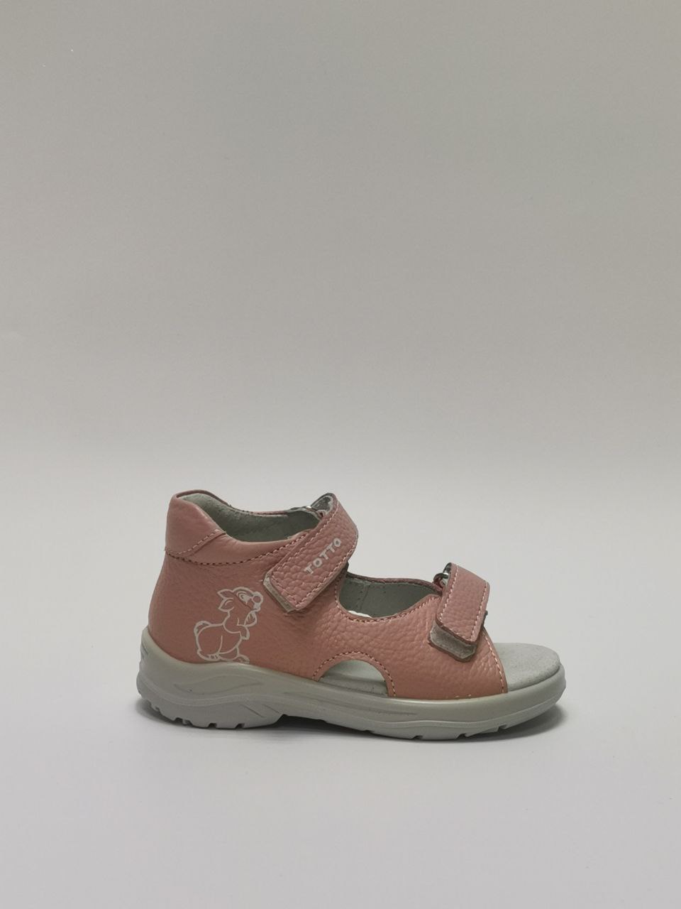 Туфли летние  детские открытый нос ц.пудра 11/4-кп-717 фото 6