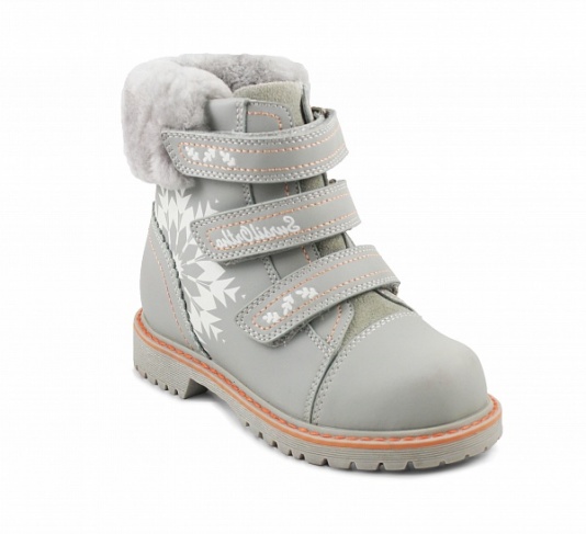 Ботинки зимние для девочки белые А45-020  фото 1