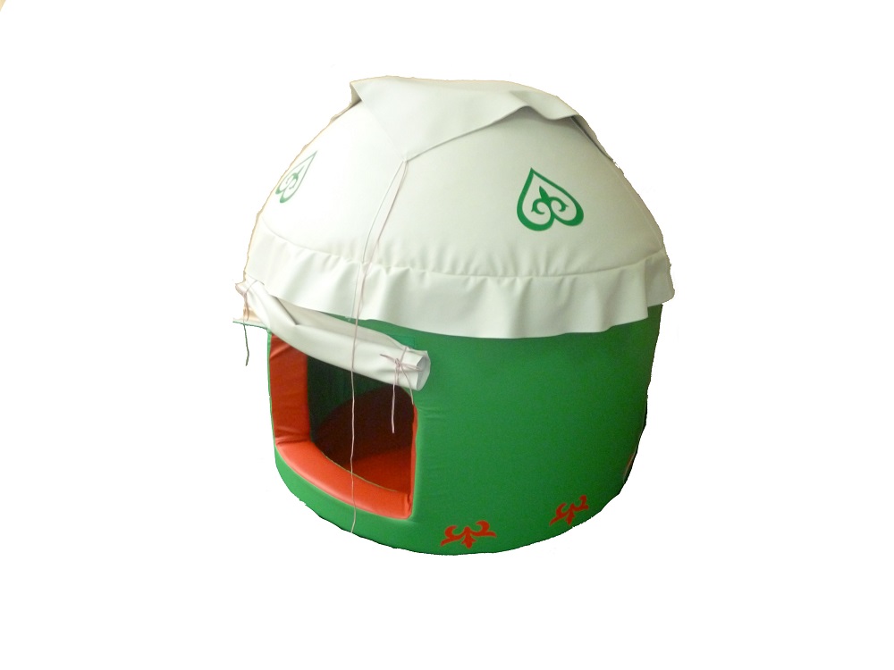 Юрта диаметр 100, высота 100 см  с любым национальный орнаментом фото 1