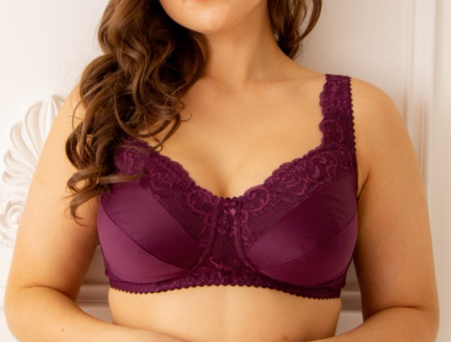 Бюстгальтер после мастэктомии Темный виноград ЛФ0769-1 2605 фото 1