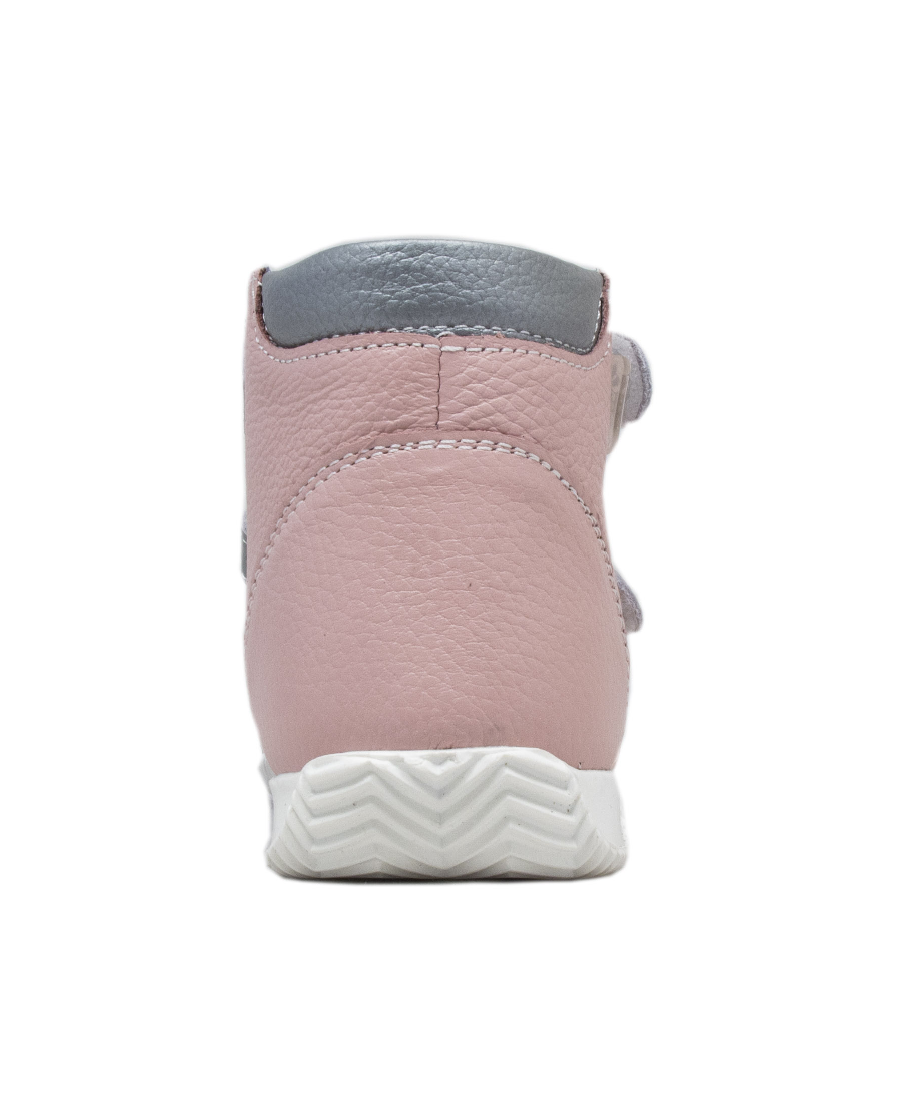 Сандалии  с открытым носом Б4-162-102-042-1 цвет розовый/серый фото 5