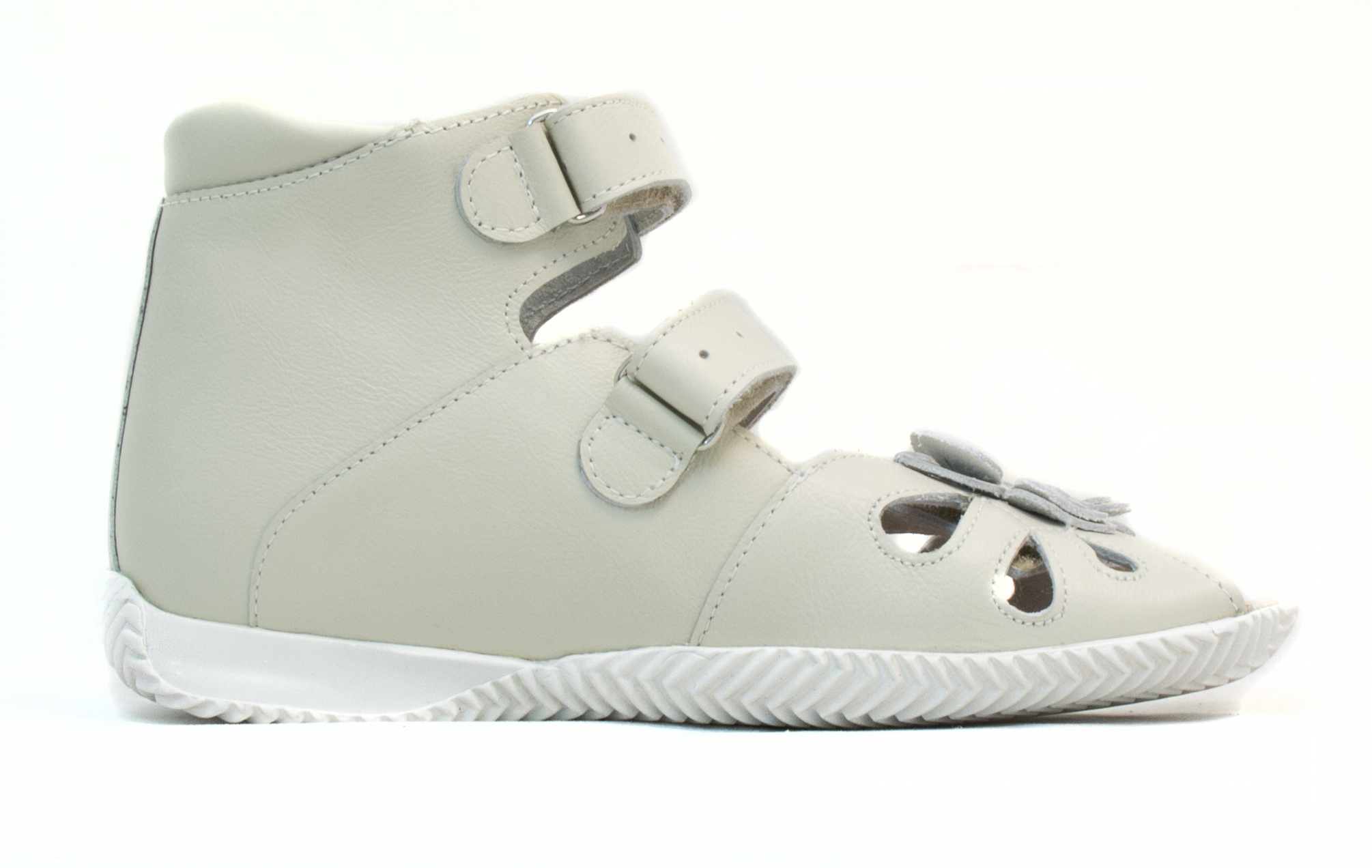 Сандалии ортопедические детские с открытым носом Орфея Б4-153-056-000-1 кожаные с 3D стелькой фото 3