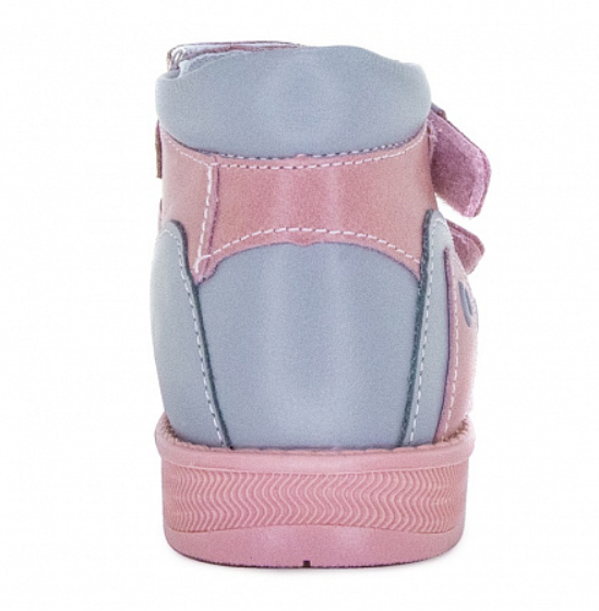 Сандали ортопедические Orthoboom 27057-01, цв. розово-серый фото 3