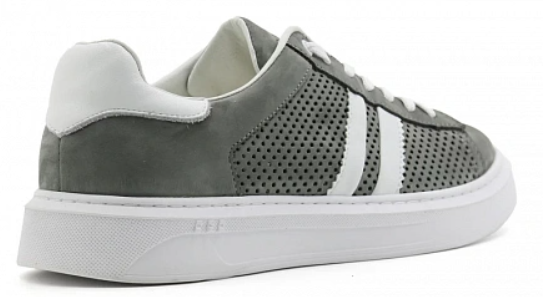 Обувь ортопедическая сложная без утепленной подкладки кроссовки мужск. цв. серый 97301-Н-004 фото 3